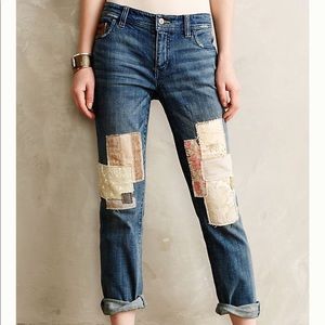 Pilcro Premium Hyphen Patchwork Jeans